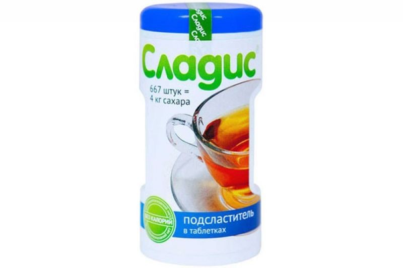 Сладис Подсластитель 667таб.