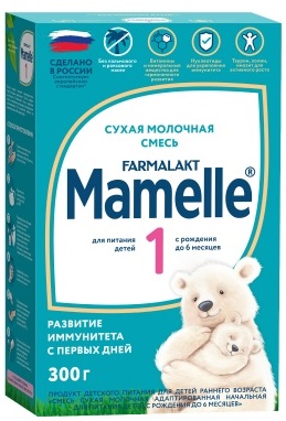 Mamelle Farmalakt 1 300г Смесь сухая молочная адаптированная 0-6мес