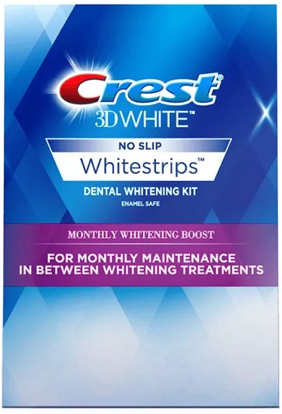 Полоски Отбеливающие для зубов CREST 3D White MW Boost 6 пар (12str/6tr) (Упаковка)