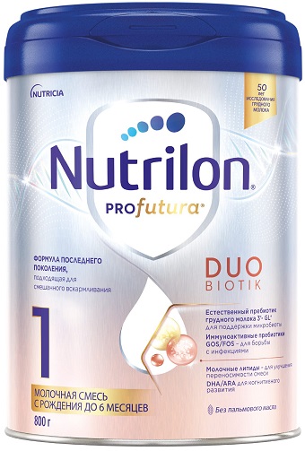 Нутрилон Pro futura DUOBIOTIK 1 800г Смесь молочная до 6 мес