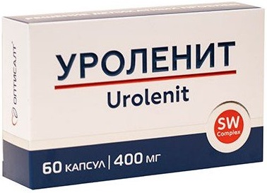 Уроленит капс. 400 мг №60 Оптисалт (Упаковка)