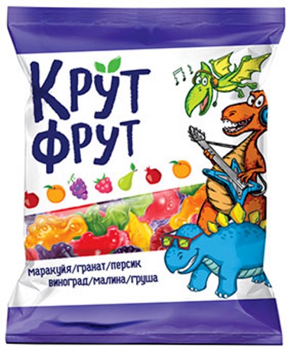 КрутФрут Жевательный мармелад Динозаврики 70г