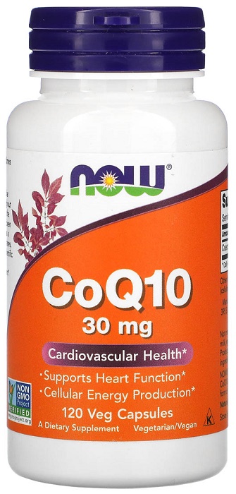 Now Foods Коэнзим Q10 30 мг №120 капс. / CoQ10
