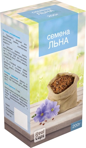 РеалКапс Семена Льна 200г
