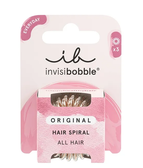INVISIBOBBLE Резинка браслет для волос Original Bronze Me Pretty 3шт