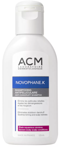 ACM Novophane К шампунь от перхоти и псориаза 125 мл