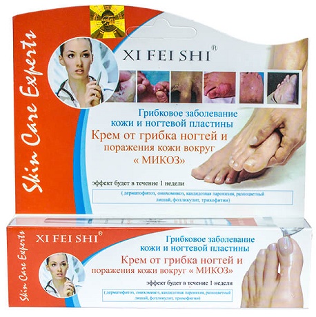 XI FEI SHI Микоз крем от грибка ногтей >