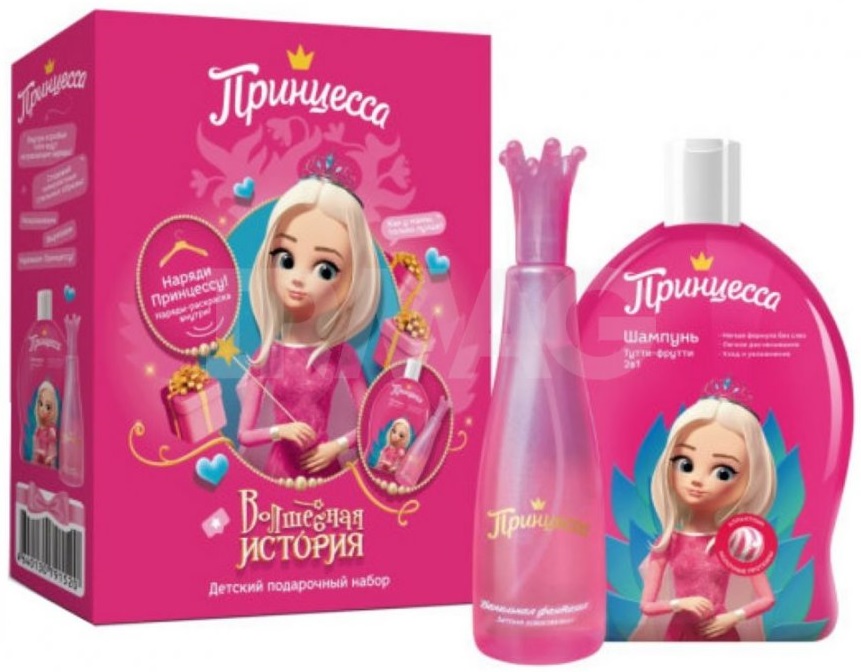 ПРИНЦЕССА Набор Волшебная История ( душистая вода + шампунь )