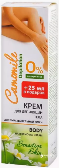 Camomile Крем для эпиляции тела 125 мл