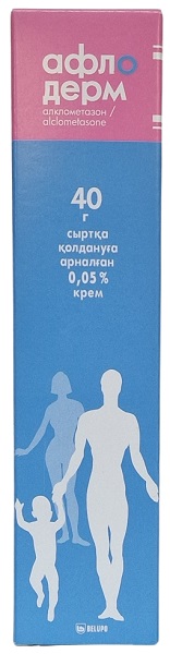 Афлодерм крем 0,05% 40 г ( алклометазон дипропионат )