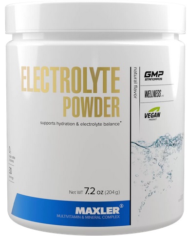 Maxler Электролит Electrolyte Powder 204г без вкуса 