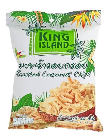 Кокосовые чипсы King island 40г