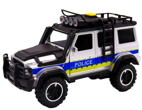 Машинка Полицейская со светом и звуком 23 см Funky Toys