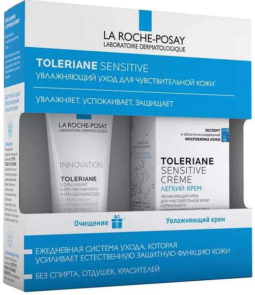 La Roche-Posay набор Toleriane Sensitive гель+крем