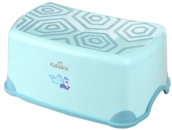Подставка для ног детская KIDWICK Черепаха арт.К0100 голубой