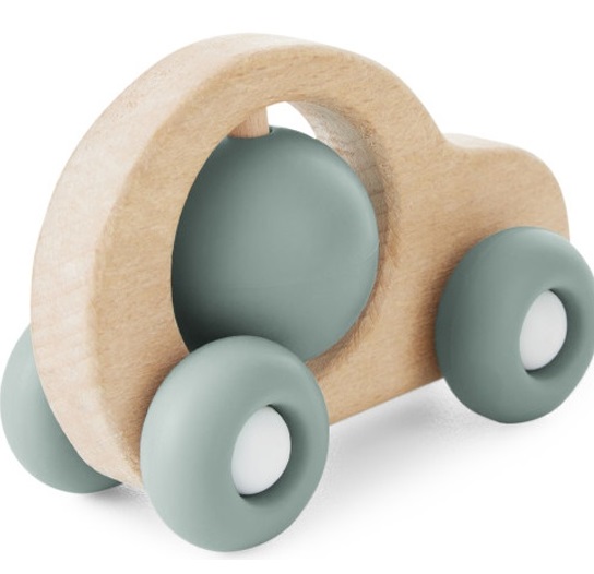 HAPPY BABY Прорезыватель силиконовый Olive 6м+