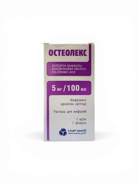 Остеолекс р-р для инфузий 5 мг/100 мл №1 ( золедроновая кислота )