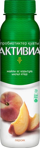 Данон Активиа Питьевая Персик 270г