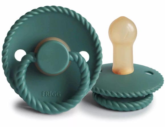 FRIGG Rope соска пустышка латекс Винтажный зеленый р.1