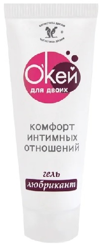 Лубрикант ОКЕЙ Для двоих 15 г Гель-смазка