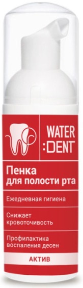 Пенка для полости рта WATERDENT Актив 50 мл