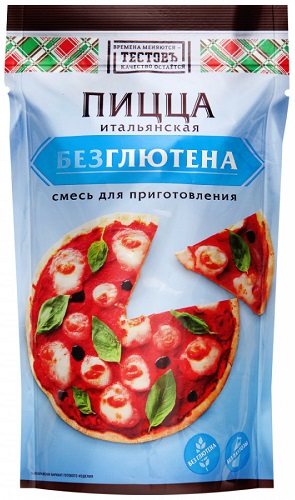 ТЕСТОВЪ Пицца Итальянская безглютен.250г  &