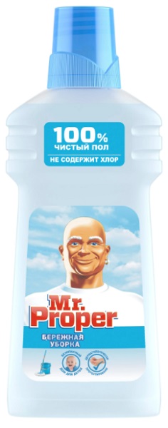 Mr PROPER жидкость для полов и стен Бережная уборка 500 мл