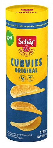 Dr.Schar Curves Original 170г Чипсы картофельные Оригинал