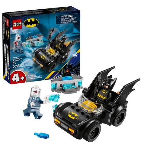 LEGO Конструктор 4+ Бэтмен и бэтмобиль против мистера Фриза Duplo арт.76301 Duplo