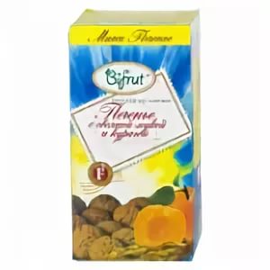 Bifrut Печенье с овсяной мукой и курагой сдобное на фруктозе 270,0