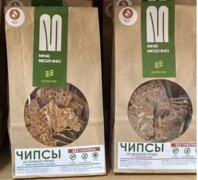 Чипсы из Зеленой гречки классические 70г Mne mozhno