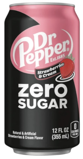 Dr Pepper Strawberry 0,355 л Напиток безалкогольный газированный