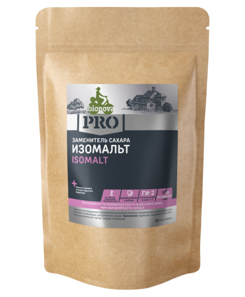 Bionova PRO Изомальт заменитель сахара 1,0 кг.