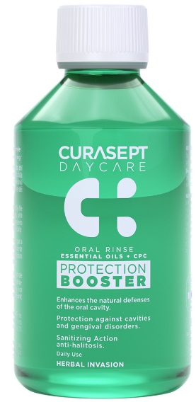 Ополаскиватель для полости рта CURASEPT Daycare Protection Booster Травяной 250 мл