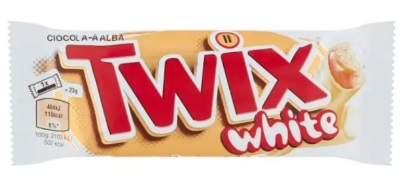 Батончик Twix белый 46г