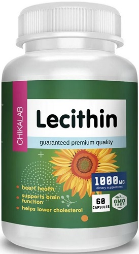 Chikalab Лецитин подсолнечника 1000мг №60капс.  &