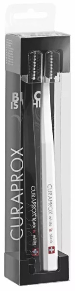Зубная щетка CURAPROX CS 5460 Black Is White 2шт