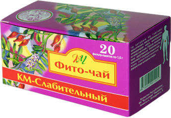 ПК Кызылмай фито-чай КМ Слабительный 1,5 г №20 пак. Кызыл-май