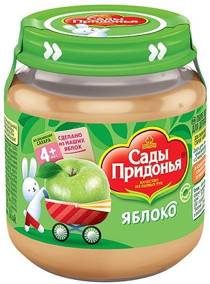 Сады Придонья Пюре Яблоко 80г с 4 мес. стекло