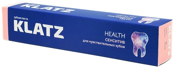 Зубная паста KLATZ Health Сенситив 75 мл