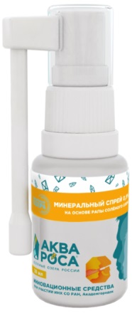 AQUAROSA Набор Аква Роса с универсальной насадкой 2в1 30 мл изотонический раствор 0,9% 0+