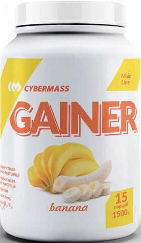 CyberMass Гейнер 1500г Банан
