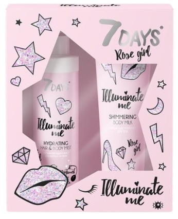7 Days Подарочный набор Illuminate Me Rose Girl