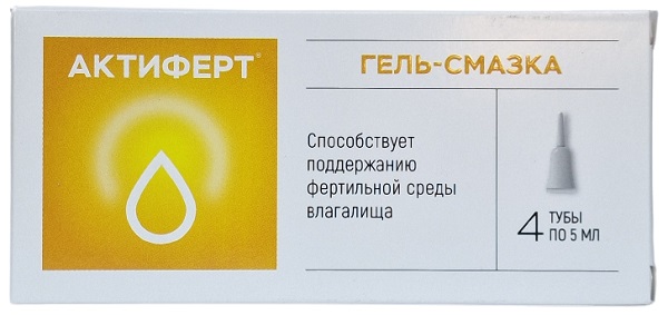 Актиферт гель-смазка 5 мл №4 ( инозитол, арабиногалактан ) лубрикант
