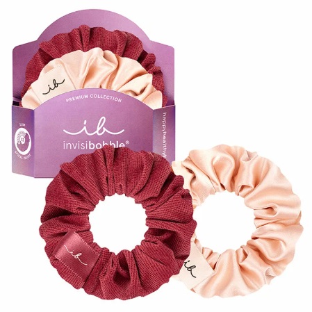 INVISIBOBBLE Резинка браслет для волос Sprunchie Slim Premium You Make Me Blush 2 шт