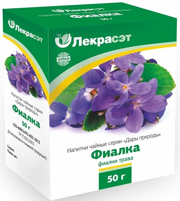 Лекрасэт Фиалка трава 50г