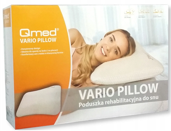 QMED подушка ортопедическая под голову VARIO PILLOW