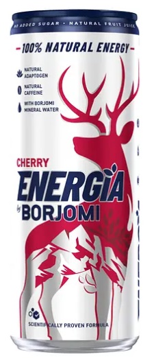Напиток газированный Energia Borjomi Вишня 0.24 л ж/б Боржоми
