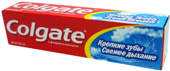Зубная паста COLGATE Крепкие зубы Свежее дыхание 100 мл