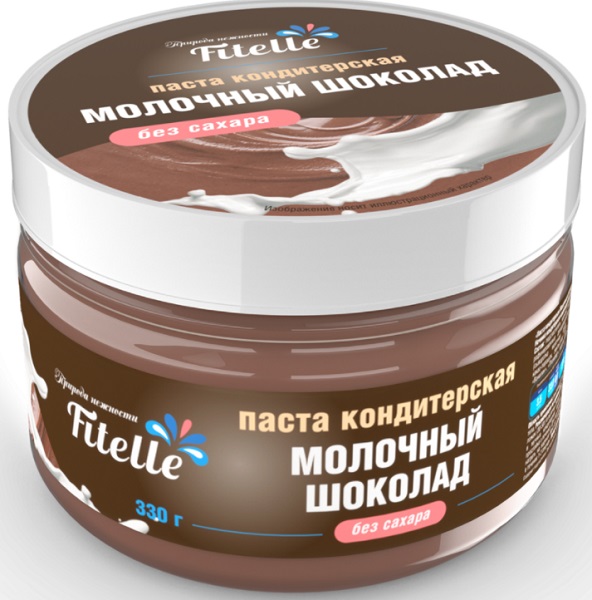 Fitelle Паста кондитерская Молочный шоколад 330г без сахара
